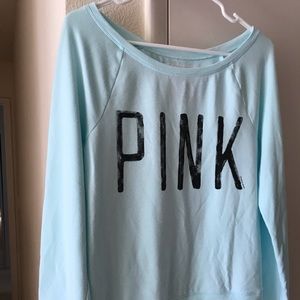 VS PINK tiffany crew sweater